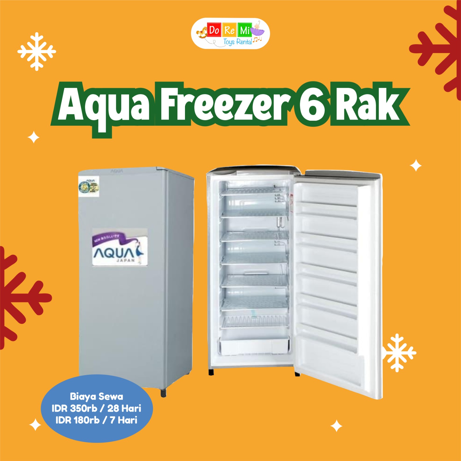 FREEZER AQUA 6 RAK