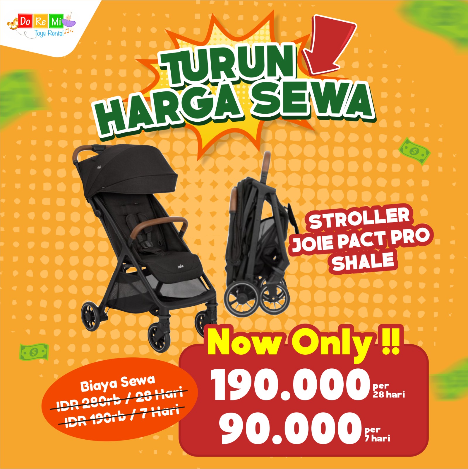 STROLLER JOIE PACT PRO SHALE