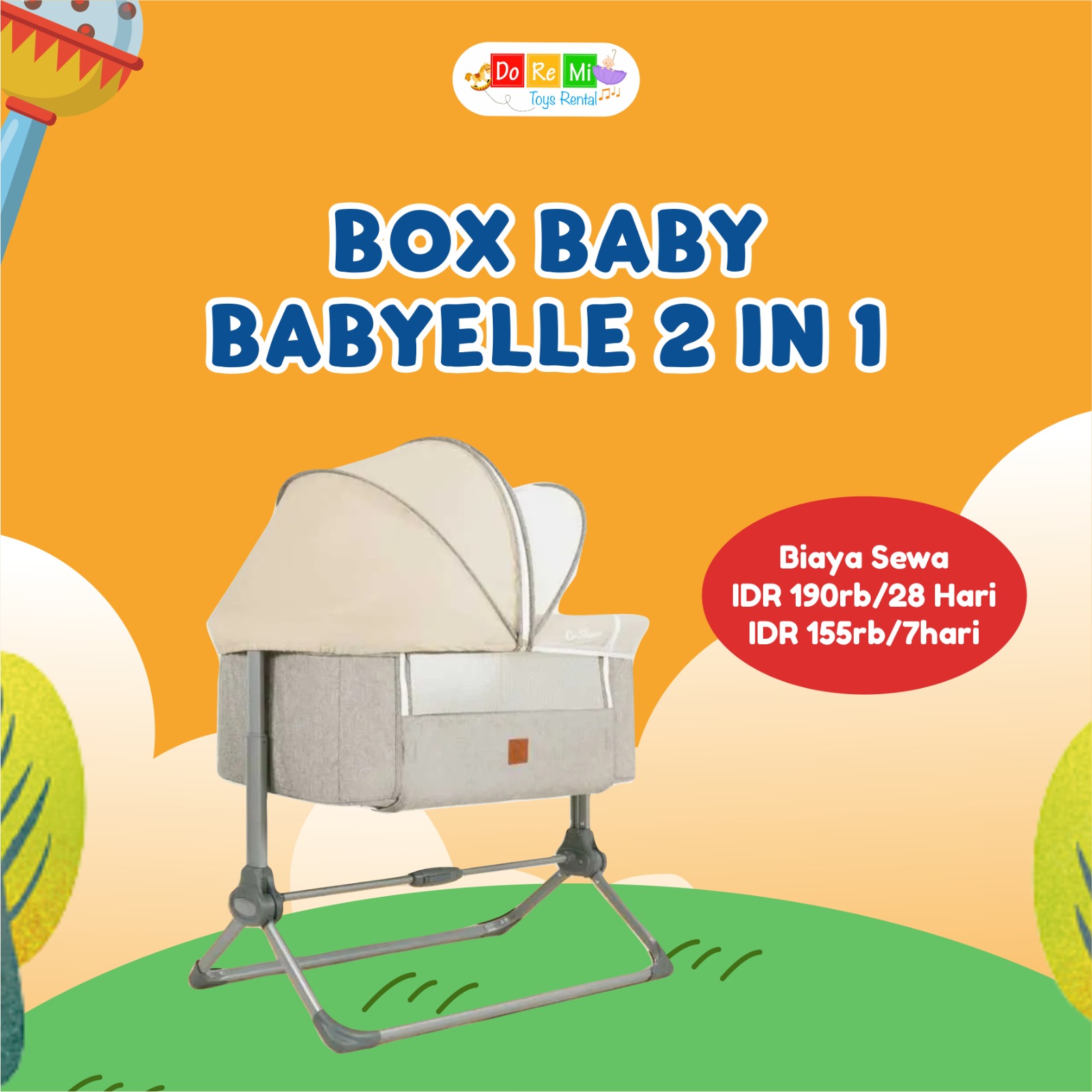 BOX BABYELLE 916 CO-SLEEPER